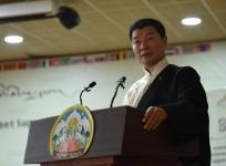 File photo of Lobsang Sangay, the President of the Central Tibet Administration.