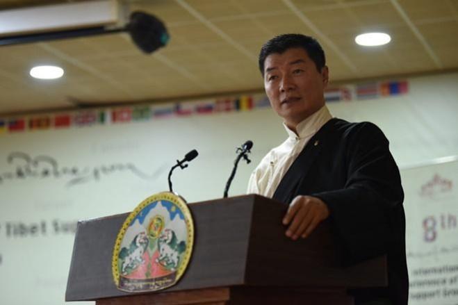 File photo of Lobsang Sangay, the President of the Central Tibet Administration. Twitter File photo of Lobsang Sangay, the President of the Central Tibet Administration.