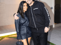 Kourtney Kardashian and Rob Kardashian