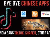 Chinese apps banned in India