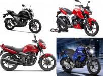 Suzuki Gixxer vs Yamaha FZ-FI vs TVS Apache RTR 160 4V vs Honda Unicorn