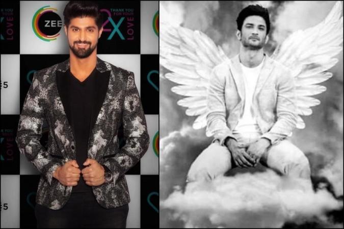 Tanuj Virwani and Sushant Singh Rajput
