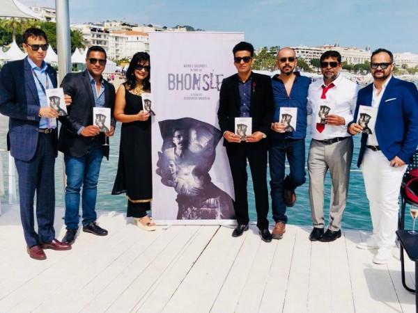Winning an award for Bhonsale