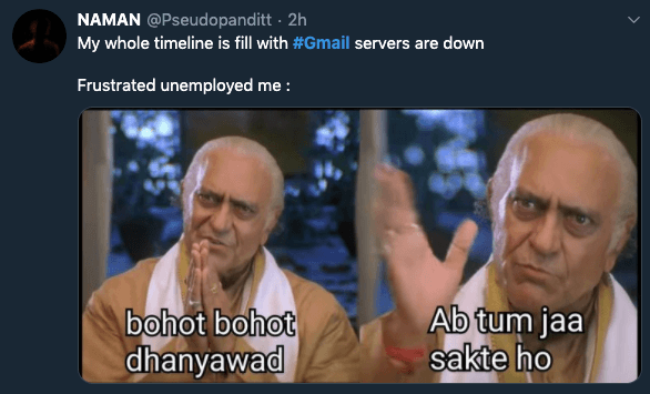 Gmail down