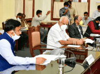 CM Yediyurappa meets with health experts