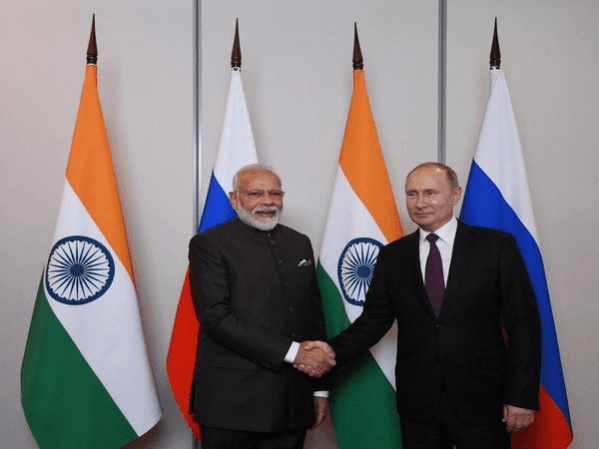 The phone call from Modi to Putin comes as Russians paves the way for Vladimir Putin to stay in power until 2036 by voting overwhelmingly for a package of constitutional changes. Russian President Vladimir Putin pm modi