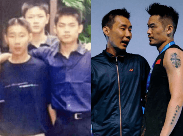Lee Chong Wei and Lin Dan