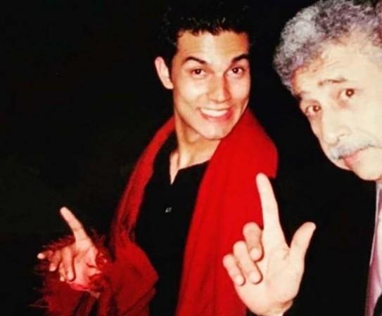 Randeep Hooda with veteran actor Naseeruddin Shah Randeep Hooda with veteran actor Naseeruddin Shah