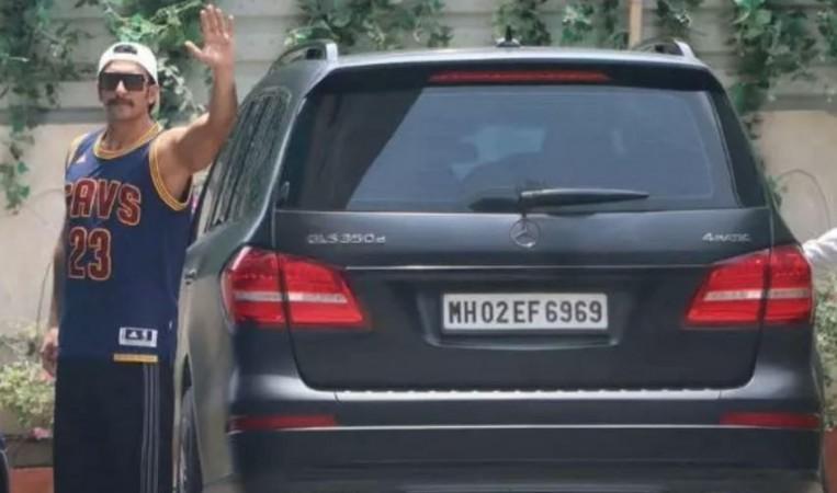 Ranveer Singh with his Mercedes Expensive things owned by Ranveer Singh