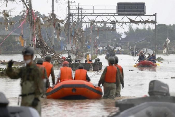 japan flood