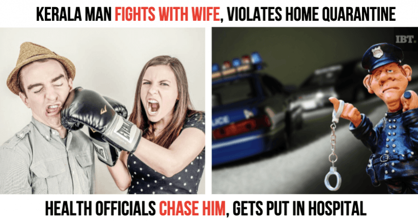 Kerala man chase