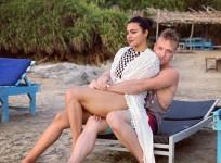 Aashka Goradia with her husband