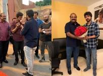 Xavier Britto with Vijay