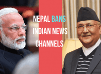Nepal bans Indian news channels