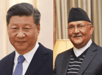 Nepal and China leaders