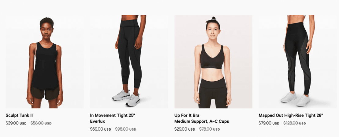 Lululemon on sale Lululemon on sale