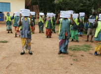 Pourakarmikas protest in Bengaluru