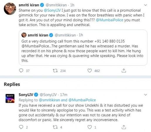 Smriti Kiran Undekhi, SonyLiv