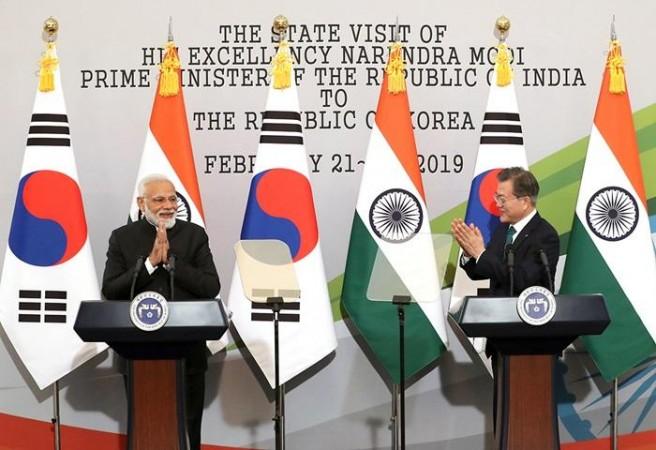 india korea