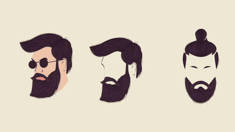 Trendy beards, new styles in vogue Trendy beards in vogue