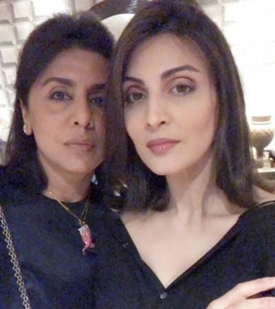 Riddhima and Neetu Kapoor