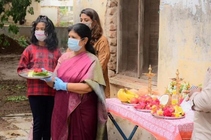 Chiranjeevi's wife Surekha at the launch of her daughter Sushmita's web series Chiranjeevi's wife Surekha at the launch of her daughter Sushmita's web series