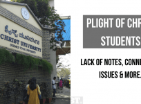 Christ students protest