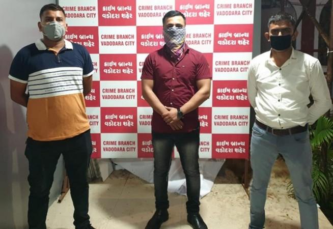 Shubham Mishra arrested by Vadodara City Police Shubham Mishra arrested by Vadodara City Police