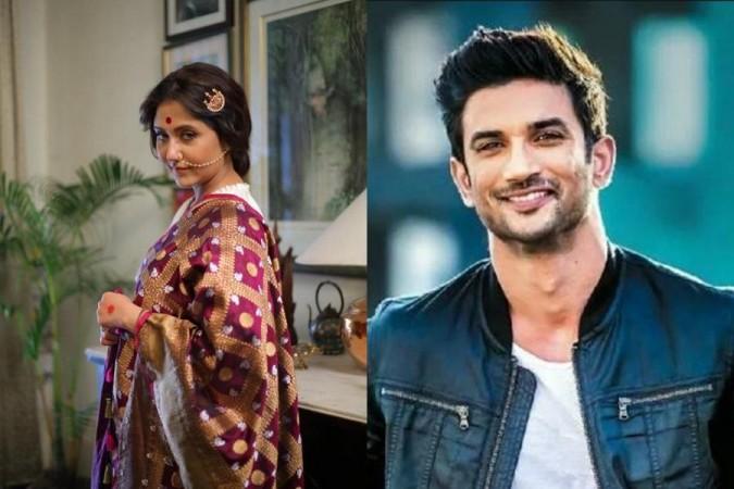 Swastika Mukherjee and Sushant Singh Rajput. Swastika Mukherjee and Sushant Singh Rajput