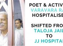Varavara Rao in hospital