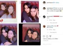 Janhvi Kapoor with younger sister Khushi