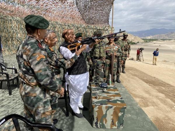 rajnath in leh