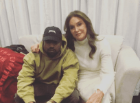 Caitlyn Jenner and Kanye West
