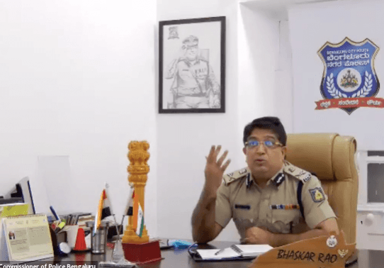 Bhaskar Rao during the NRI discussion