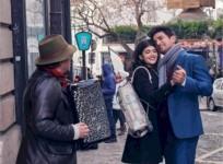 Sushant Singh Rajput and Sanjana Sanghi in Khulke Jeene Ka from the film Dil Bechara