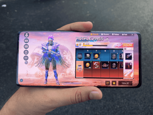 PUBG Mobile on OnePlus 8 OnePlus 8 Review
