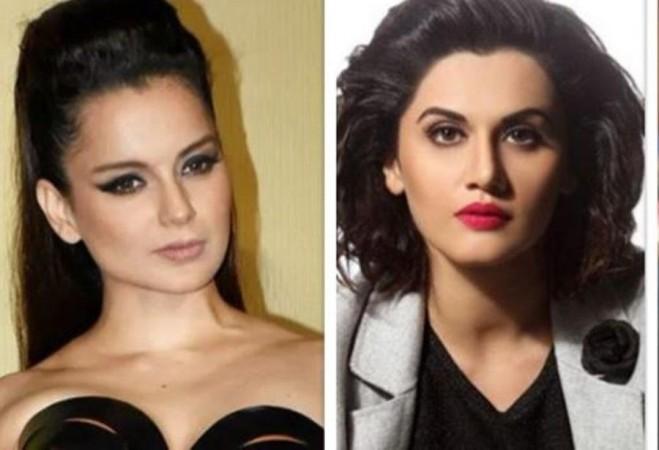 Taapsee Pannu brutally exposes Kangana Ranaut's hypocritical statements