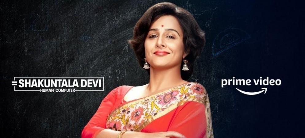Vidya Balan in Shakuntala Devi. Vidya Balan
