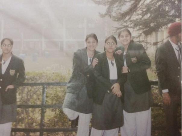 Taapsee Pannu's school days photo Taapsee Pannu's school days photo