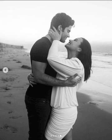 Demi Lovato and Max Ehrich