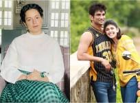 Kangana Ranaut, Sushant Singh Rajput, Sanjana Sanghi