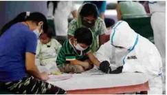 Covid 19 positive child