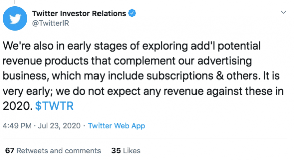 Twitter Investor Relations