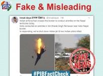 PIB refutes claims of IAF jet shot down in Nepal