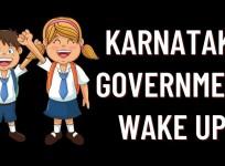 Student protest Karnataka