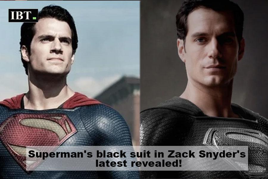 See Henry Cavill's Superman in a Black Suit in a First Look at 'Zack  Snyder's Justice League
