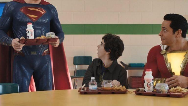 Superman's head cut off