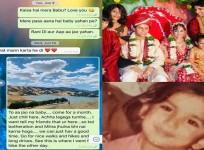 Sushant Singh Rajput's WhatsApp Conversation