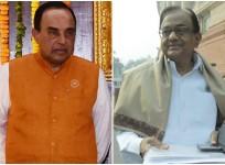 Subramanian Swamy and P Chidambaram
