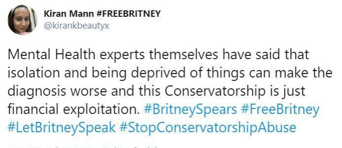 Fans of Britney Spears demand justice